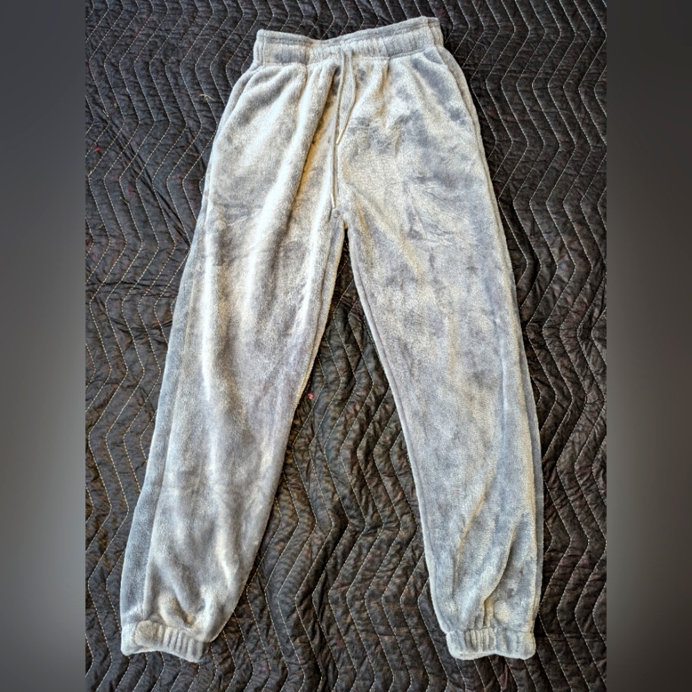 Plush pants